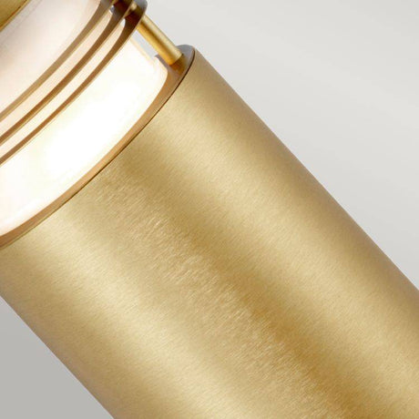 Newbrighton 1 Light Bollard 600mm Antique brass - Comet Lighting