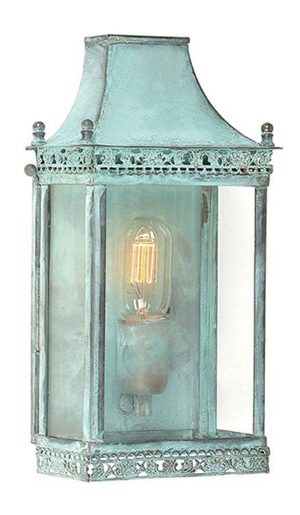 Regents Park Outdoor Wall Lantern Verdi - Comet Lighting