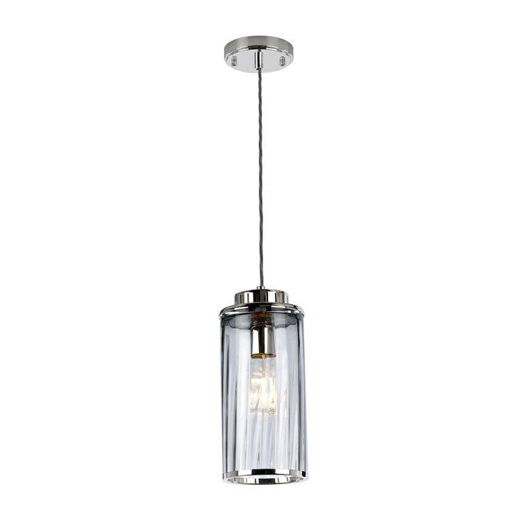 Reno 1 Light Pendant Polished Nickel - Comet Lighting