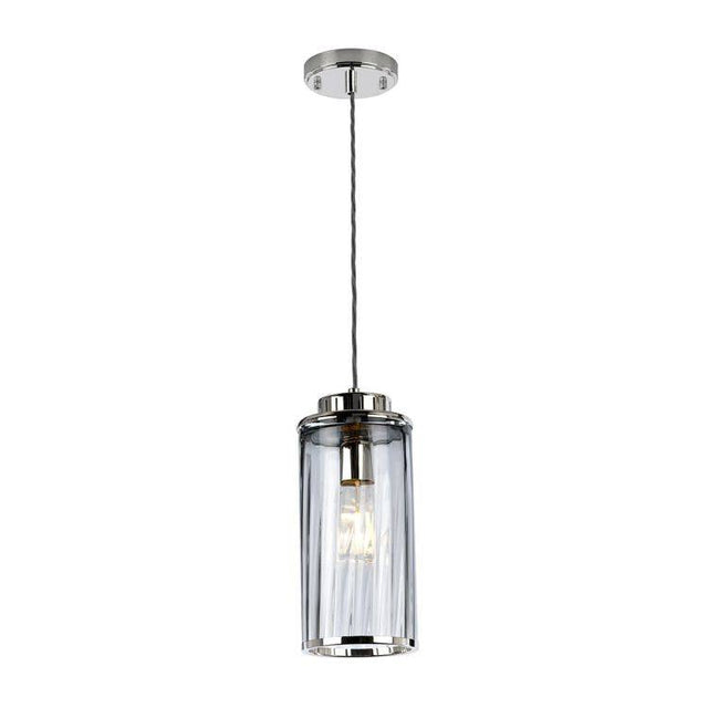 Reno 1 Light Pendant Polished Nickel - Comet Lighting