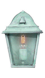 St James Outdoor Wall Lantern Verdi - Comet Lighting