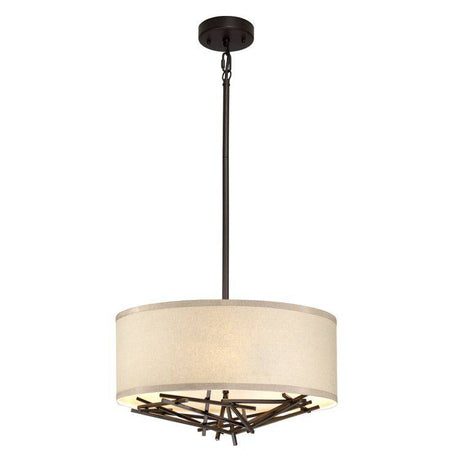 Taiko 3 Light Pendant Olde Bronze - Comet Lighting