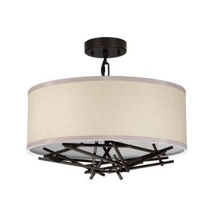 Taiko 3 Light Pendant Olde Bronze - Comet Lighting