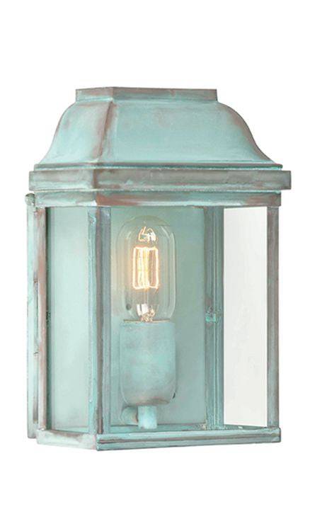 Victoria Outdoor Wall Lantern Verdi - Comet Lighting