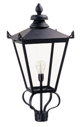 Wilmslow Outdoor Head Only Black - Comet Lighting