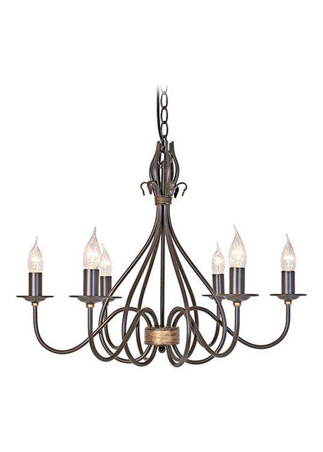 Windermere 6-Light Chandelier - Comet Lighting