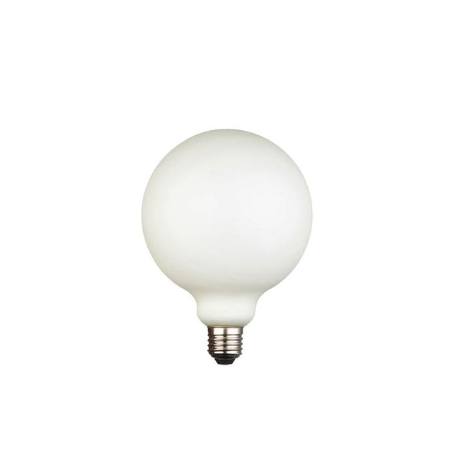 Endon E27 LED Filament Opaline 125mm Globe 12w 3000k 1400lm Dimmable