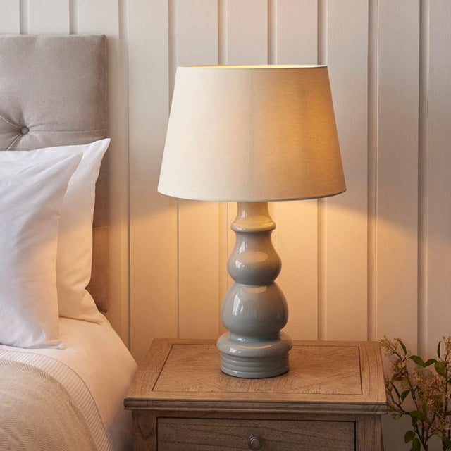 Provence Table Lamp & Cici 16 inch Ivory Shade