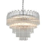 Toulouse 12lt Pendant Ceiling Light Polished Nickel