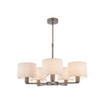 Daley 5-Light Pendant Ceiling Light & Marble Shades