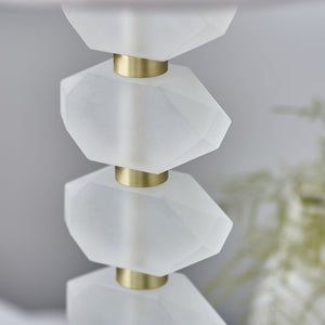 Annabelle Table Lamp & Cici 14 inch Ivory Shade - Comet Lighting
