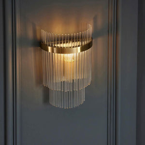 Marietta Wall Light Antique Brass - Comet Lighting