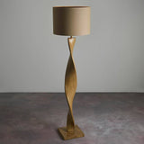 Abia Floor Lamp Oak Effect - Comet Lighting