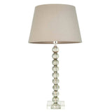 Adelie Grey/Green Table Lamp & Cici 12 inch Grey Shade - Comet Lighting