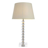 Adelie Table Lamp & Cici 12 inch Ivory Shade - Comet Lighting