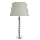 Adelie Table Lamp & Cici 12 inch Ivory Shade - Comet Lighting