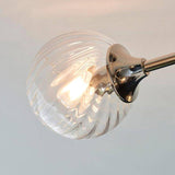 Allegra 6lt Semi Flush Ceiling Light Nickel - Comet Lighting