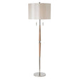 Altesse Floor Lamp Nickel - Comet Lighting