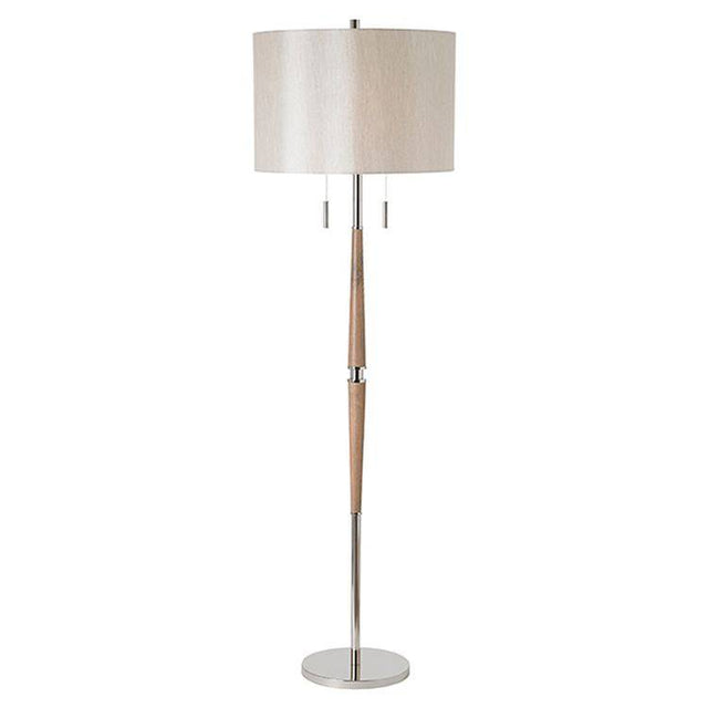 Altesse Floor Lamp Nickel - Comet Lighting