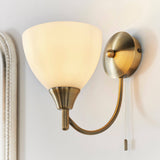 Alton 1-Light Wall Light Antique Brass - Comet Lighting