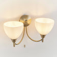 Alton 2-Light Wall Light Antique Brass - Comet Lighting