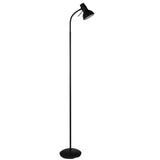 Amalfi Task Floor Lamp Matt Black - Comet Lighting