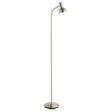 Amalfi Task Floor Lamp Satin Nickel - Comet Lighting