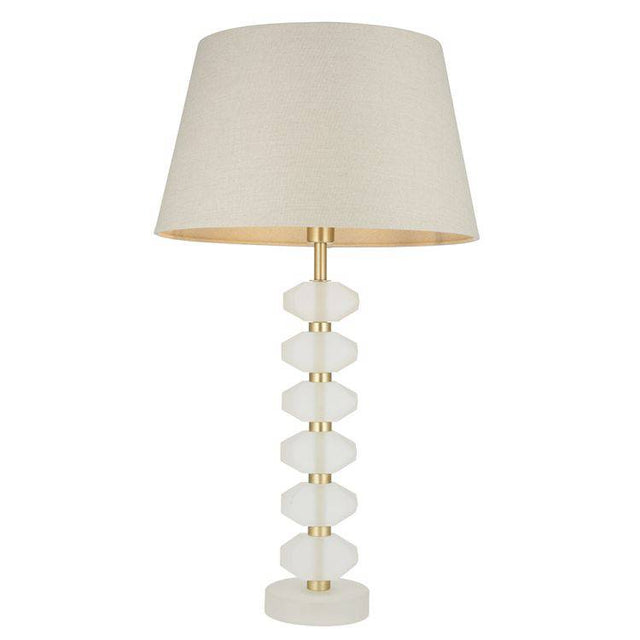 Annabelle Table Lamp & Cici 14 inch Grey Shade - Comet Lighting