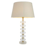 Annabelle Table Lamp & Cici 14 inch Ivory Shade - Comet Lighting