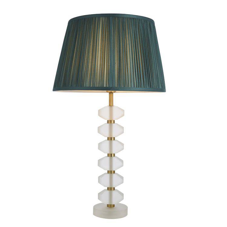 Annabelle Table Lamp & Freya 14 inch Fir Shade - Comet Lighting