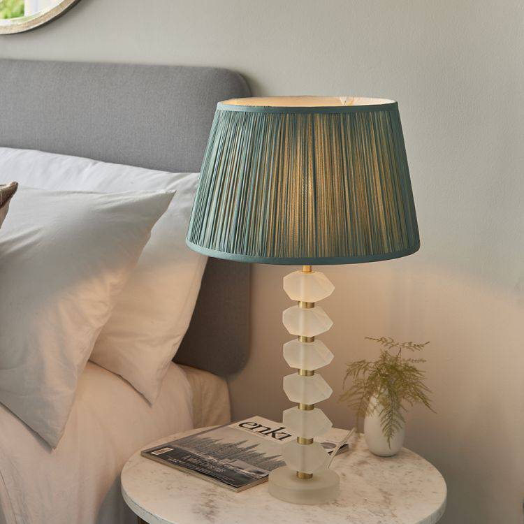 Annabelle Table Lamp & Freya 14 inch Fir Shade - Comet Lighting