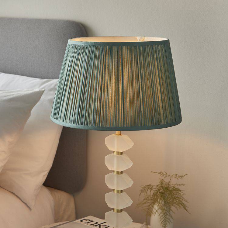 Annabelle Table Lamp & Freya 14 inch Fir Shade - Comet Lighting