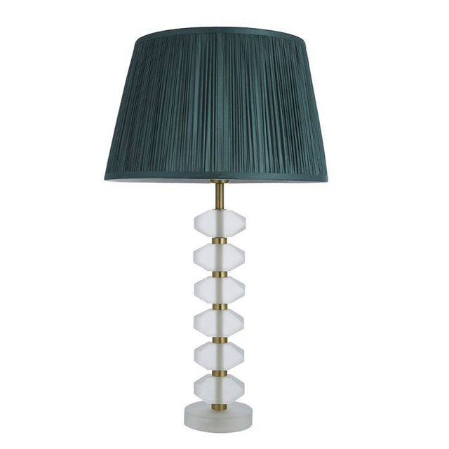 Annabelle Table Lamp & Freya 14 inch Fir Shade - Comet Lighting