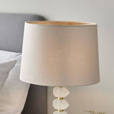 Annabelle Table Lamp & Mia 14 inch Natural Shade - Comet Lighting