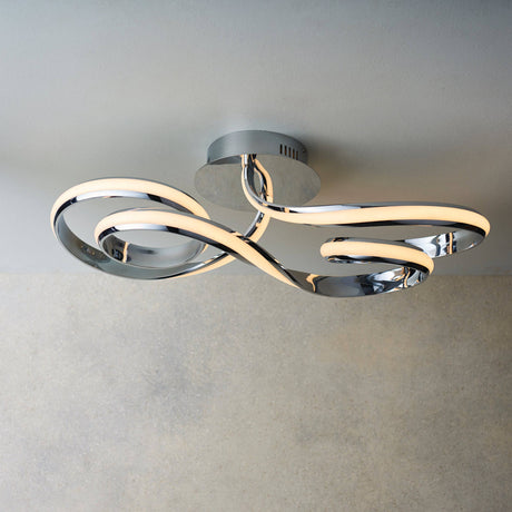 Aria Semi Flush Ceiling Light - Comet Lighting