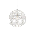 Armour 1-Light Pendant Ceiling Light Chrome - Comet Lighting