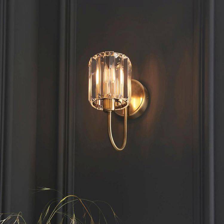 Berenice Wall Light Antique Brass - Comet Lighting