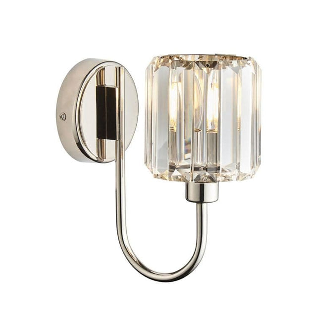 Berenice Wall Light Bright Nickel - Comet Lighting