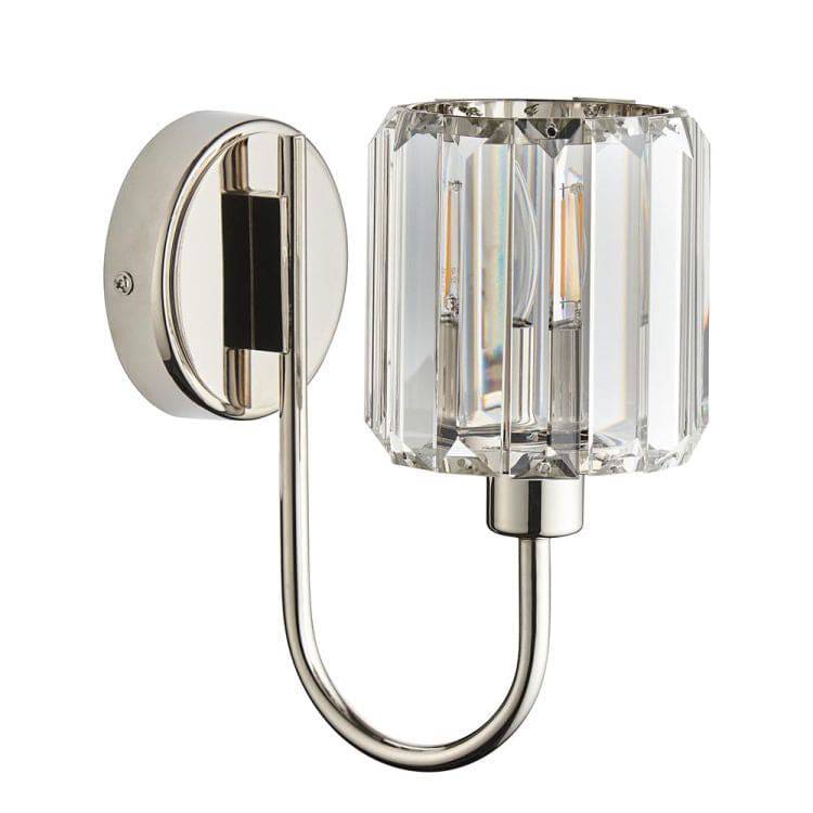 Berenice Wall Light Bright Nickel - Comet Lighting