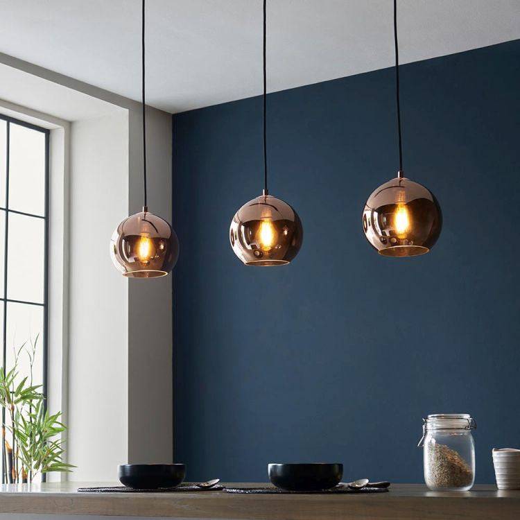 Boli 3lt Linear Pendant Matt Black - Comet Lighting