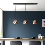 Boli 3lt Linear Pendant Matt Black - Comet Lighting