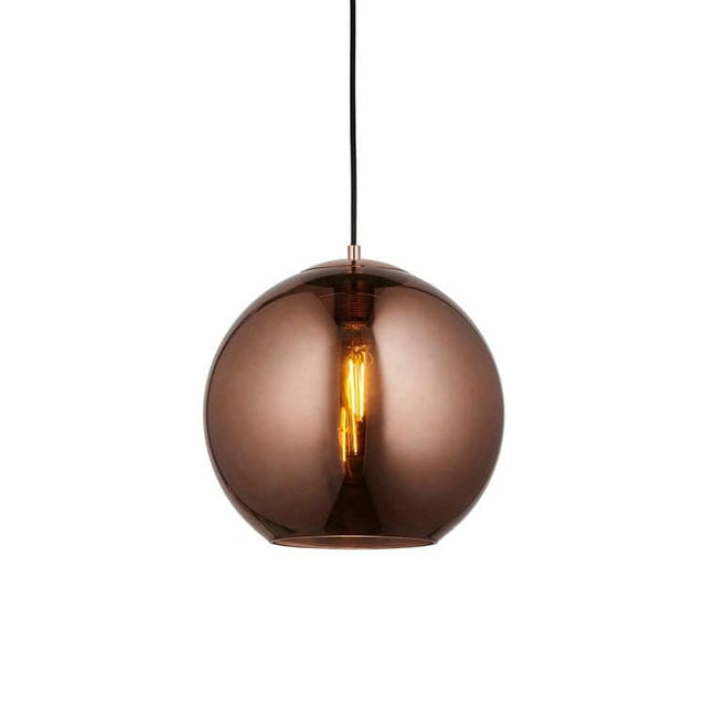 Boli Pendant Ceiling Light Matt Black - Comet Lighting