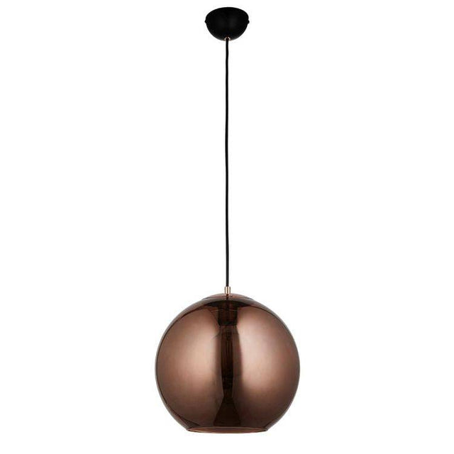 Boli Pendant Ceiling Light Matt Black - Comet Lighting