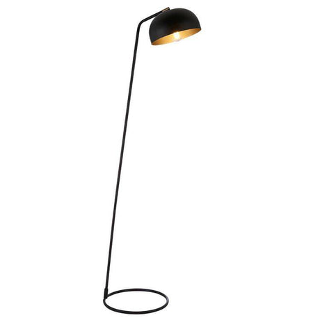 Brair New Floor Lamp Matt Black - Comet Lighting