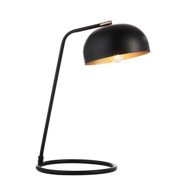 Brair New Table Lamp Matt Black - Comet Lighting