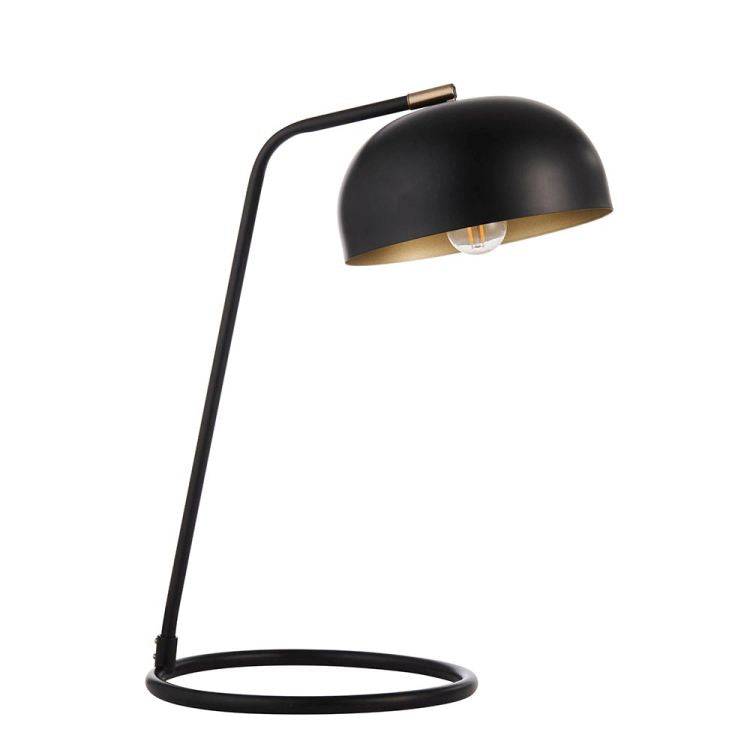 Brair New Table Lamp Matt Black - Comet Lighting