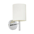 Brio 1-Light Wall Light Chrome - Comet Lighting