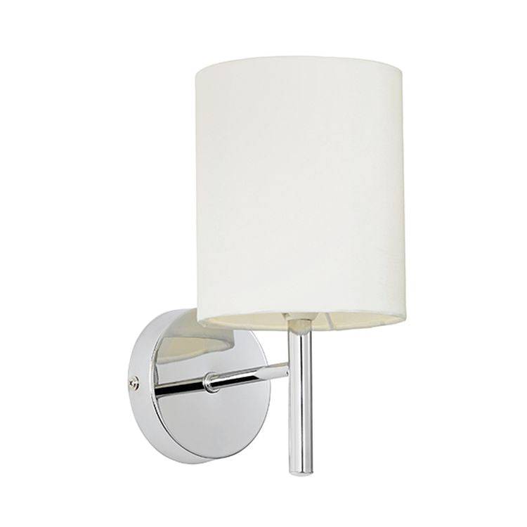 Brio 1-Light Wall Light Chrome - Comet Lighting