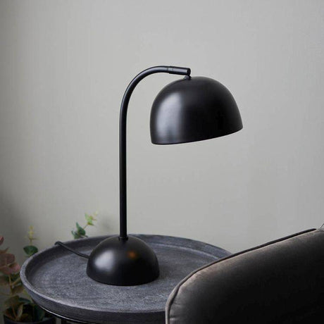 Brodey Table Lamp Matt Black - Comet Lighting