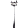 Burford Outdoor 3-Light Lamp Post - Comet Lighting